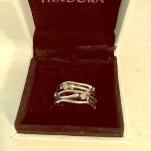 Pandora “Hidden Romance Rhodolite” Ring